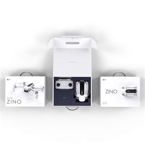 Hubsan H117S Zino WIFI FPV Foldable RC Drone RTF White