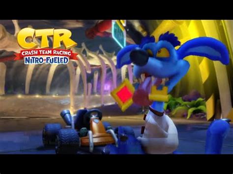 Crash Team Racing Nitro Fueled Boss Race Ripper Roo Hard Mode Youtube