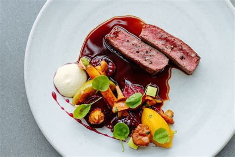 Venison With Roasted Root Vegetables And Red Wine Sauce Recipe Great