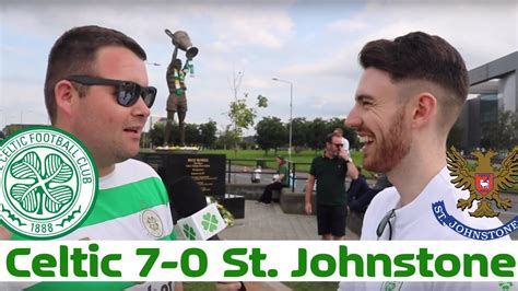 Celtic St Johnstone Full Time Reaction Youtube