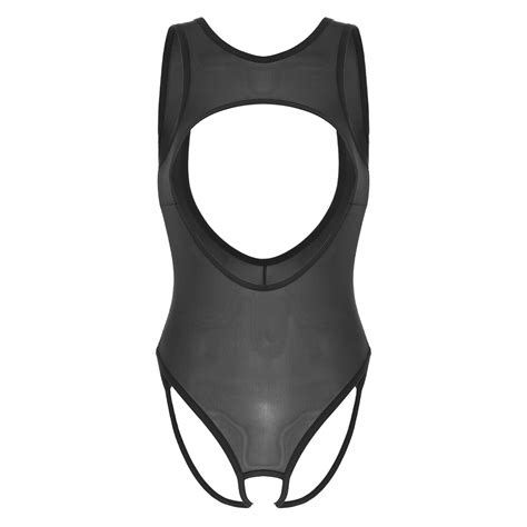 Womens Sexy High Cut Thong Leotard Bodysuit Lingerie One Piece Monokini Swimsuit Ebay
