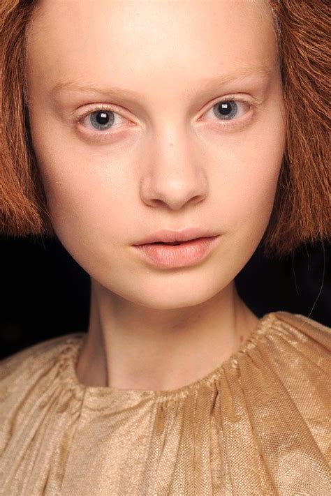 Go Nude Achieve A Fashion Forward Look With Bleached Out Brows SpringSummer MakeupTrends