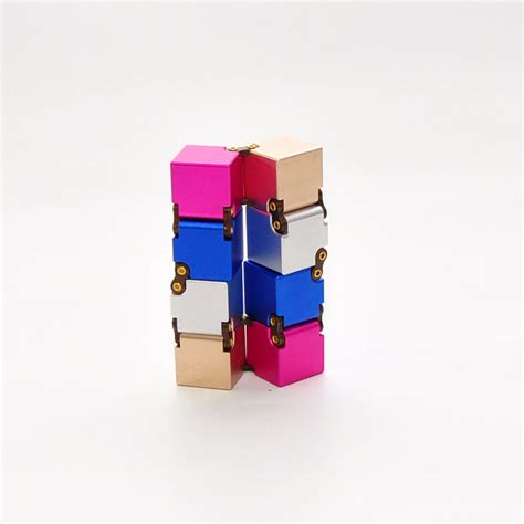 Бесконечный куб антистресс Infinity Cube алюминий разноцветный - купить ...