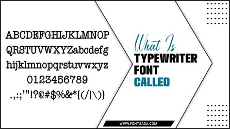 Typewriter Font Called Unveil The Charm