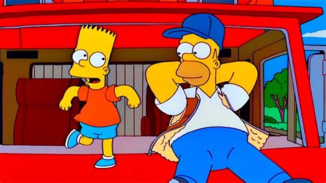 Homero y Bart camioneros Los simpsons capitulos completos en español