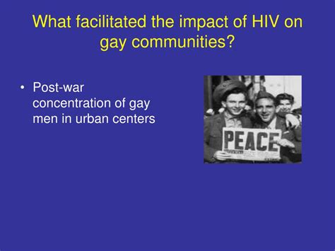 PPT Gay Communities HIV 32 Years Of AIDS PowerPoint Presentation ID 2200522