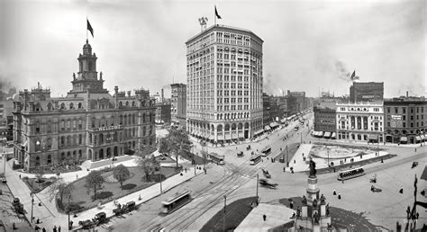 "Campus Martius and City Hall." Detroit circa 1900. : r/Detroit