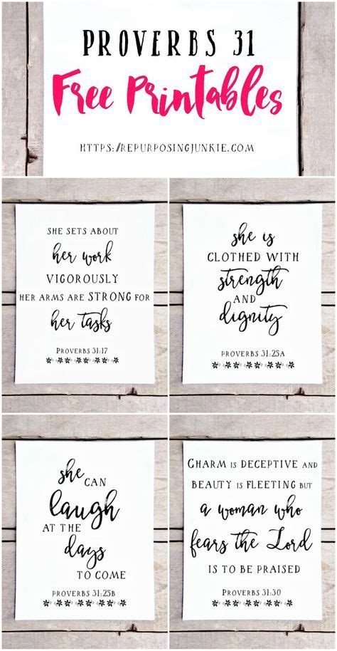 Free Proverbs 31 Printables Artofit