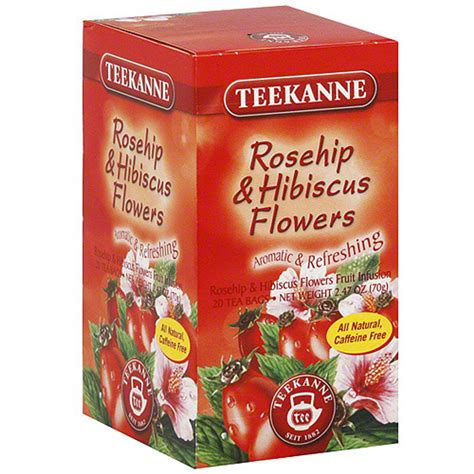 Teekanne Rosehip With Hibiscus Tea 20 Count The Taste Of Germany