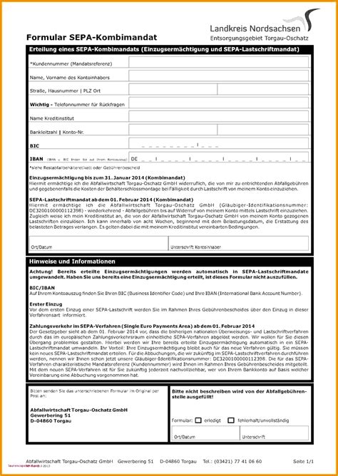 7 Sepa Lastschriftmandat Vorlage Pdf Meltemplates Meltemplates