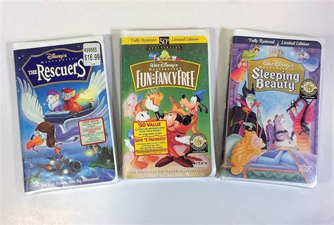 Lot Of Disney Vhs Tapes Movies Alice Wonderland Pete S Off