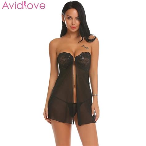 Avidlove Women Sexy Lingerie Lace Babydoll Summer Underwear Nightwear