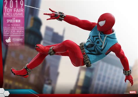 Toy Fair EXCLUSIVE Hot Toys Scarlet Spider Up For Order Marvel Toy News