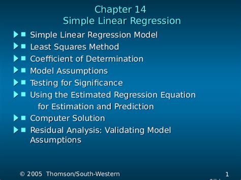 Ppt W7 Simple Linear Regression Ppt