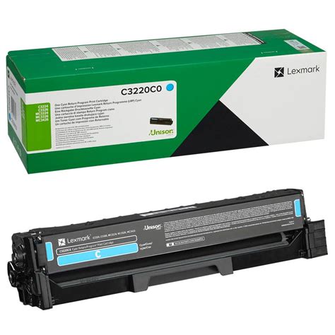 Lexmark C3220c0 Cyan Toner Büroshop24