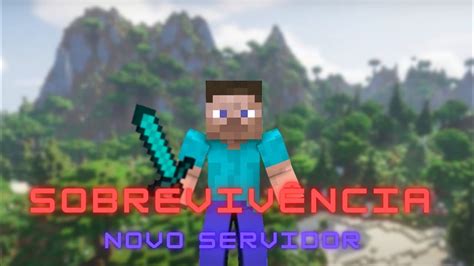 Live On Jogando Minecraft Sobrevivencia Novo Servidor Melhorando