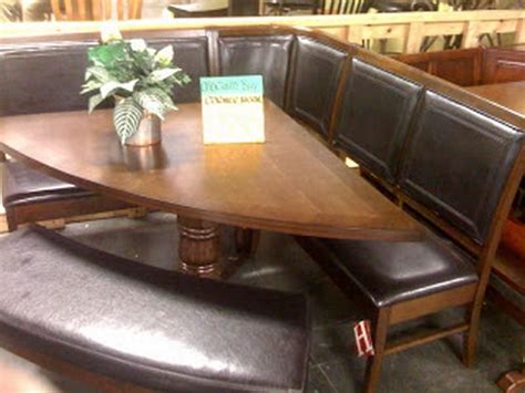 Unique Corner Kitchen Table Design Leather Seat And Bench Corner