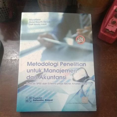 Jual Buku Original Metodologi Penelitian Untuk Manajemen Dan Akuntansi