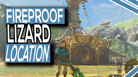 Where To Find Fireproof Lizards In Zelda Tears Of The Kingdom Youtube