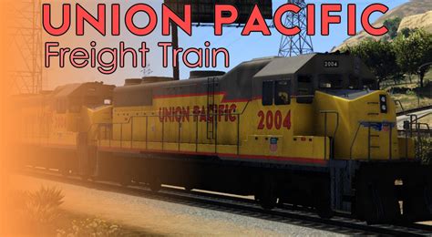 Union Pacific Freight Train Gta5