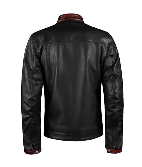 Men's Dashing Black Leather Jacket | The Leather City