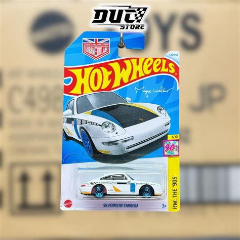 ducstore Xe mô hình HTF01 Hot Wheels 96 Porsche Carrera basic Q case 2024 Shopee Việt Nam