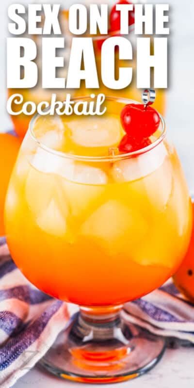 Sex On The Beach Cocktail So Simple To Make Our Zesty Life