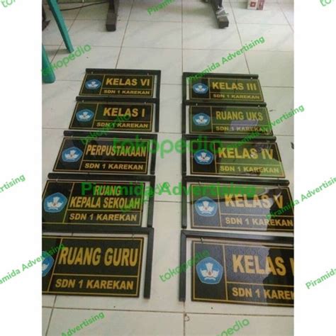 Contoh Signboard Nama Sekolah Cadenewapowell