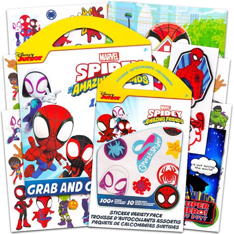 Buy Marvel Spidey And His Amazing Friends Stickers Bundle Spidey