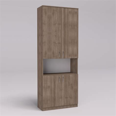 ᐉ Шкаф ОШК-2 800х340х2100 мм Дуб Шамони Темный (13048) • Купить в Киеве ...