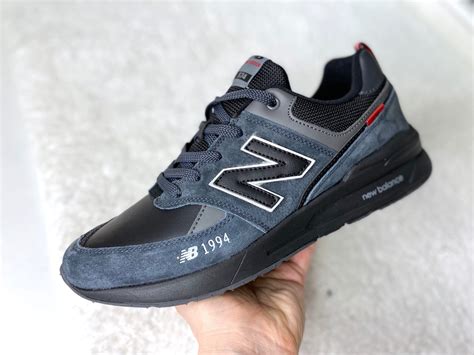 Купить New Balance 574 1994 мужские темно-серые с черным СПб