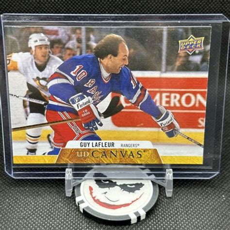 2020 21 Upper Deck Serie 2 Guy Lafleur Ud Canvas Retired C249 EBay