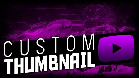 How To Make A Youtube Custom Thumbnail Tutorial How To Make A Thumbnail With Photoshop Cs6cc