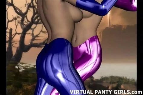 3D Sci Fi Hentai Schätzchen in einem hautengen Catsuit xHamster