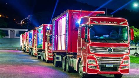 Caravana Coca Cola De Natal Encanta O Natal De S O Jos Dos Campos