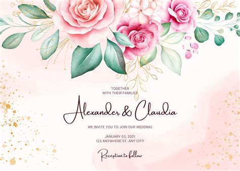 Page Free Custom Printable Same Sex Wedding Invitation Templates Canva