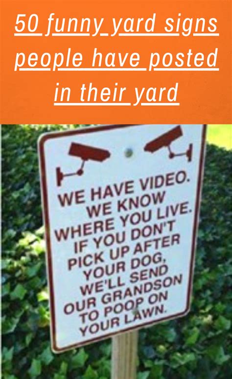 50 Hilarious Yard Signs People Have Posted Making Everyone In The