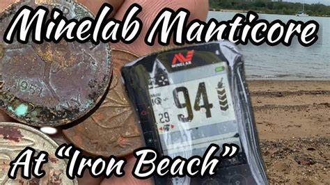 Minelab Manticore On The Beach Looking For Old Coins And Relics Youtube