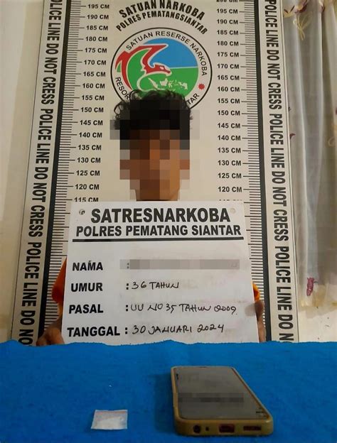 Polres Siantar Tangkap Pria Residivis Miliki Sabu Metro24