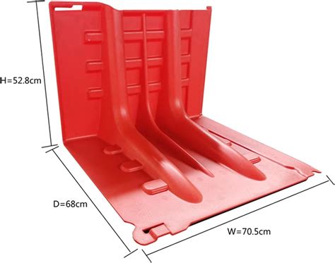 Lffh L Shaped Plastic Abs Water Barrier Quick Flood India Ubuy