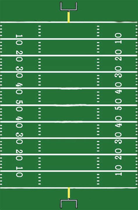 Fresh Blank Football Field Template – Sparklingstemware