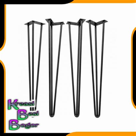 Jual Hairpin Legs Kaki Meja Besi Kaki Kursi 20 Cm Kab Bogor Kreasi