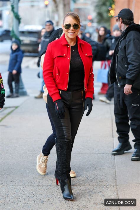 Mariah Carey Sexy Spotted Showing Off Her Hot Curves While Shopping In Aspen Aznude