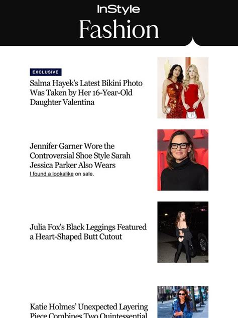 InStyle Salma Hayek Paired Her Tiny Bikini With Pigtails Milled