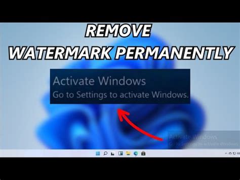 How To Remove Activate Windows Watermark Permanently Quick