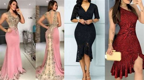 Hermosos Vestidos Elegantes Para Fiestas Y Eventos Especiales