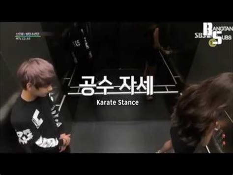 ENG Subs BTS Funny LIFT SCENE Hidden Camera Prank YouTube