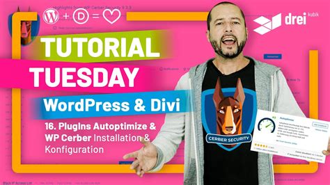 Wordpress Divi Tutorial Deutsch Autoptimize Wp Cerber