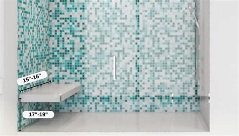 Ideal Width For A Shower Bench How Wide Should It Be For Comfort And