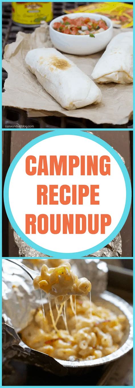 Camping Recipe Roundup The Organized Mom